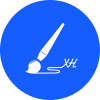 新华妙笔 logo