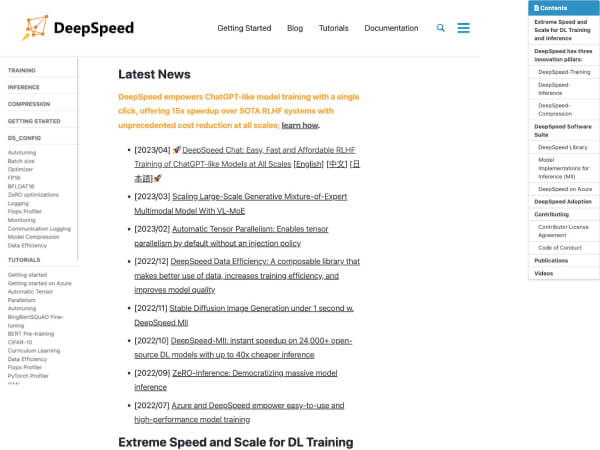 DeepSpeed logo