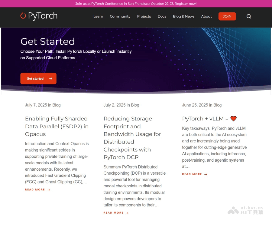 PyTorch logo